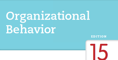 Organization Behavior 